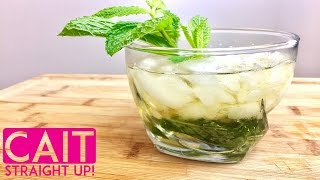 How To Make A Mint Julep  Mint Julep Cocktail Recipe  Cait Straight Up [upl. by Damle]