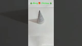 Diy Christmas Tree 🎄 Christmas Decoration idea ⭐Christmas Gift Idea 🎄 happychristmas diy craft [upl. by Shelden]