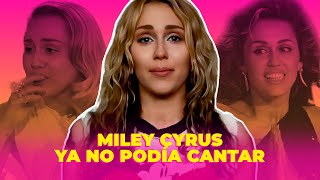 Miley Cyrus estuvo a punto de no volver a cantar dos enfermedades la paralizaron [upl. by Paterson]