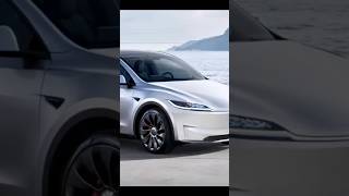 New Tesla Model Y Juniper Is Here tesla teslamodely modely ev juniper shorts model3 suv [upl. by Akerboom]