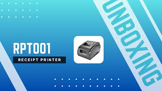 Unboxing RPT001 58mm Direct Thermal Receipt Printer [upl. by Chivers769]