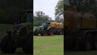 Gülleausbringung mit Claas Axion 810  Zunhammer MKE 155 amp Glidefix 15  Luxemburg 2024 [upl. by Eelyab247]