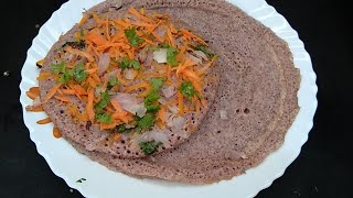 Red Rice Dosa  Red Rice Recipe  SivappuSigappu Arisi Dosai  Healthy Breakfast [upl. by Adilem]