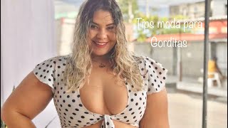 Ropa para gorditas con enterizos en Moda plus size 2022 Tips en ropa para mujer [upl. by Anairb]