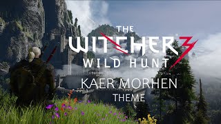 Witcher 3  Kaer Morhen Theme  Ambience amp Music  Meditate like a Witcher [upl. by Anelaf]