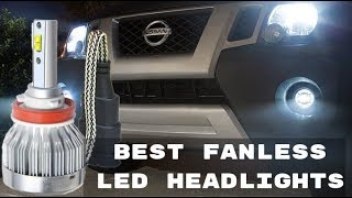 Best Fanless LED Headlights  Top 5 Headlight Conversion Kits [upl. by Burk]