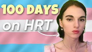 First 100 Days On HRT MtF Transition Update [upl. by Hareehat287]