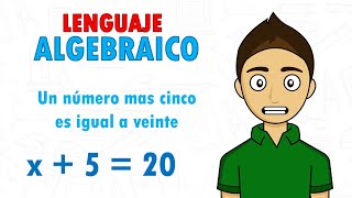 LENGUAJE ALGEBRAICO Super facil  Para principiantes PARTE 1 [upl. by Labotsirc]