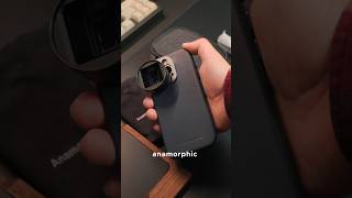 Anamorphic Lens For Your iPhone 🤯  Sandmarc Cases iphonephotography [upl. by Yllehs182]