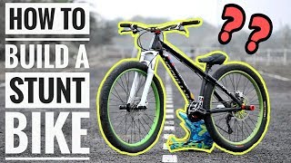 How to build a STUNT BIKE   Infinity Riderzz Kolkata  MTB Stunts 2018 [upl. by Lecram]