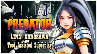 【TAS】ALIEN VS PREDATOR ARCADE \ 1994  LINN KUROSAWA [upl. by Nyllij]