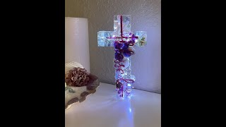 202 Making a Crucifix with Epoxy Resin [upl. by Marela264]