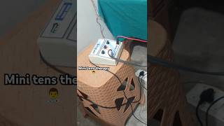 Mini tens machine 🔥 mini tens therapy🔥 1M viws thanks physiotherapy chiropractic trending shorts [upl. by Lamb]