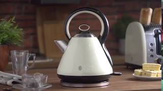 Russell Hobbs 21888 Legacy Quiet Boil Electric Kettle 3000 W 17 Litre Cream [upl. by Rosmunda]