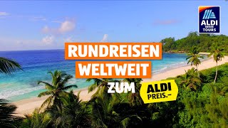 Rundreisen weltweit zum ALDI Preis [upl. by Poucher]