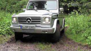 GClass Races Mountain Biker Machine Against Muscles [upl. by Aropizt]