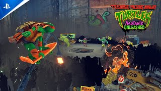 Teenage Mutant Ninja Turtles Mutants Unleashed  Gameplay Trailer  PS5 amp PS4 Games [upl. by Wivinah]