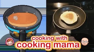 Pancakes Hotcakes  Cooking with Cooking Mama [upl. by Airrehs523]