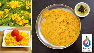 Avarampoo  Tanner’s Cassia dosa healthy diabetic recipe food with health benefits [upl. by Glogau798]