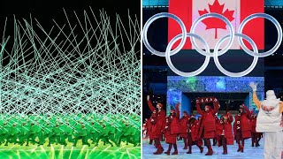 Short but vibrant opening ceremony kicks off Beijing Winter Olympics [upl. by Warrin]