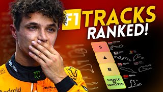 Every F1 track RANKED [upl. by Nylle]