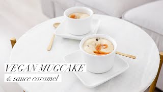 MUG CAKE VEGAN amp SAUCE CARAMEL  Alice Esmeralda [upl. by Eremehc]