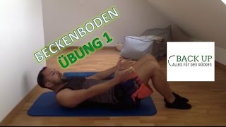 Beckenboden Übung 1 [upl. by Azeel98]