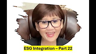 ESG Integration Part 22  Commercial [upl. by Asserat]