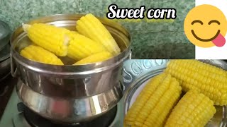 சோளம் அவிப்பது எப்படி  How to boil sweet corn in Tamil  twinny trends [upl. by Egin]