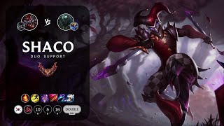 Shaco Support vs Pyke  KR Grandmaster Patch 142 [upl. by Lehet]