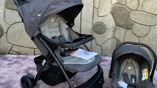 Joie Muze LX Stroller with Juva Carseat Carrier [upl. by Ardnasal583]