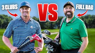 Can I Beat Rick Shiels With Only 3 Clubs Stroke Play [upl. by Sudhir]