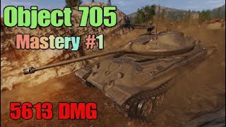 World of Tanks Console  Object 705 Mastery 1 [upl. by Akiraa]