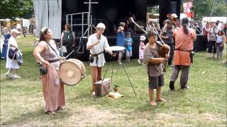 Historisches Spectaculum Neuenbürg 2013  Spielleute mit Sack und Trommel [upl. by Janene]