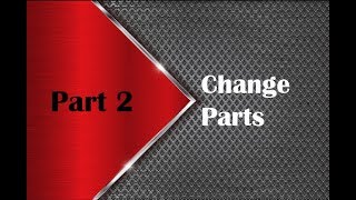 X2 Cross Hatch Machine Part 2 Change Parts [upl. by Llevram]