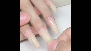 【builder gel】how to do nail with the builder gel for Nail Art Mould Form nails [upl. by Onailimixam292]