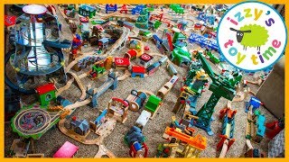 Thomas and Friends MASSIVE TRACK TOUR Fun Toy Trains [upl. by Perpetua]