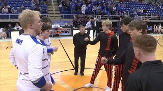 Division A Boys State Quarterfinals Kindred vs Killdeer Full Highlights [upl. by Rosy976]