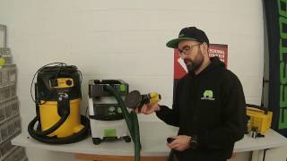 Fitting a Mirka Deros sander directly on the Festool midi extractor by Sort and Torque [upl. by Eshelman]