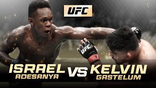 UFC Classic fight Israel Adesanya vs Kelvin Gastelum [upl. by Mudenihc579]