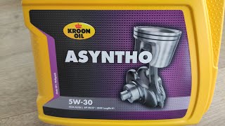 Обзор моторного масла KroonOil Asyntho 5W30 из Rozetka [upl. by Aimahs501]