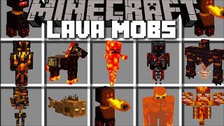 Minecraft LAVA MONSTERS MOD  FIGHT OFF LAVA CREATURES AND SURVIVE THE FURNACE Minecraft [upl. by Ariaic514]