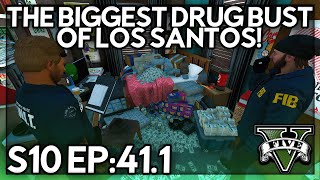 Episode 411 The Biggest Drug Bust Of Los Santos  GTA RP  GW Whitelist [upl. by Rici813]