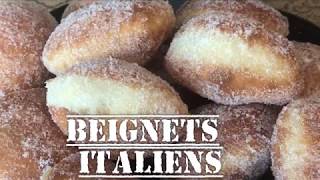 Beignet italien de plage  italian donuts  البنيي الإيطالي [upl. by Robby]