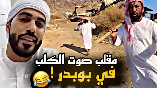 مقلب صوت الكلب ف بوبدر 😂😂😂 [upl. by Annayd241]