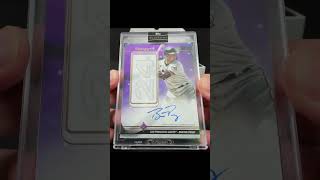 2023 Topps Luminaries Buster Posey Home Run Kings Purple groupbreaks baseballcards shorts mlbb [upl. by Ahsoet170]