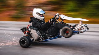 Stark VARG Go Kart Hits 155 kmh 80 HP [upl. by Kincaid]