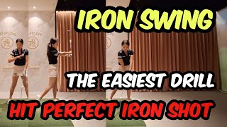 Iron Shot Easy Drill For Perfect Iron Shot [upl. by Waers]