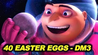 40 EASTER EGGS in DESPICABLE ME 3 2017 😍 [upl. by Aldarcy]