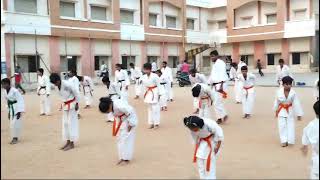 Nayak Budokan karate Academy Regular Karate Class karate karatekids hyderabad martialarts [upl. by Jay699]